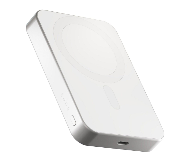 Zens Powerbank Pro 1 Slim MagSafe Qi2 15W USB-C 10000 mAh biały - 1545355 - zdjęcie